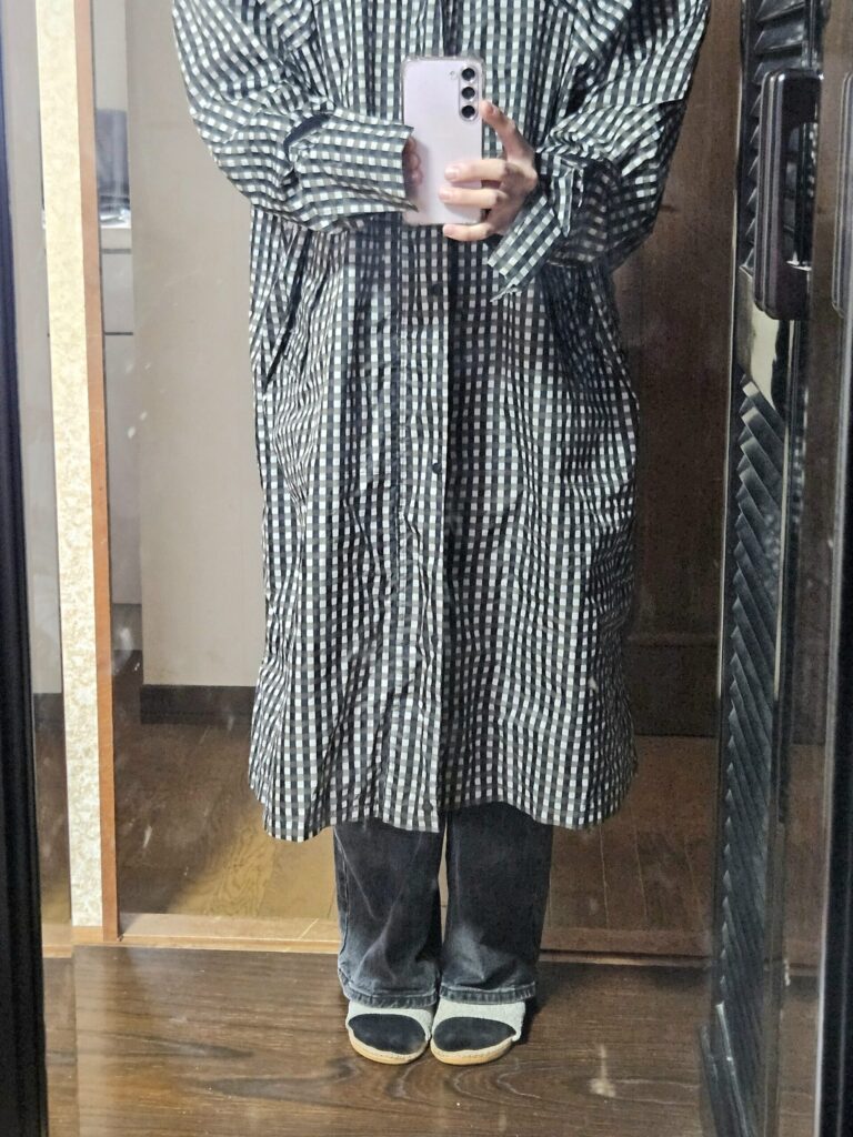 レインコート　自転車